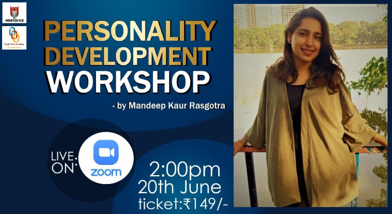 Personality Development Workshop  by Mandeep Kaur Rasgotra 