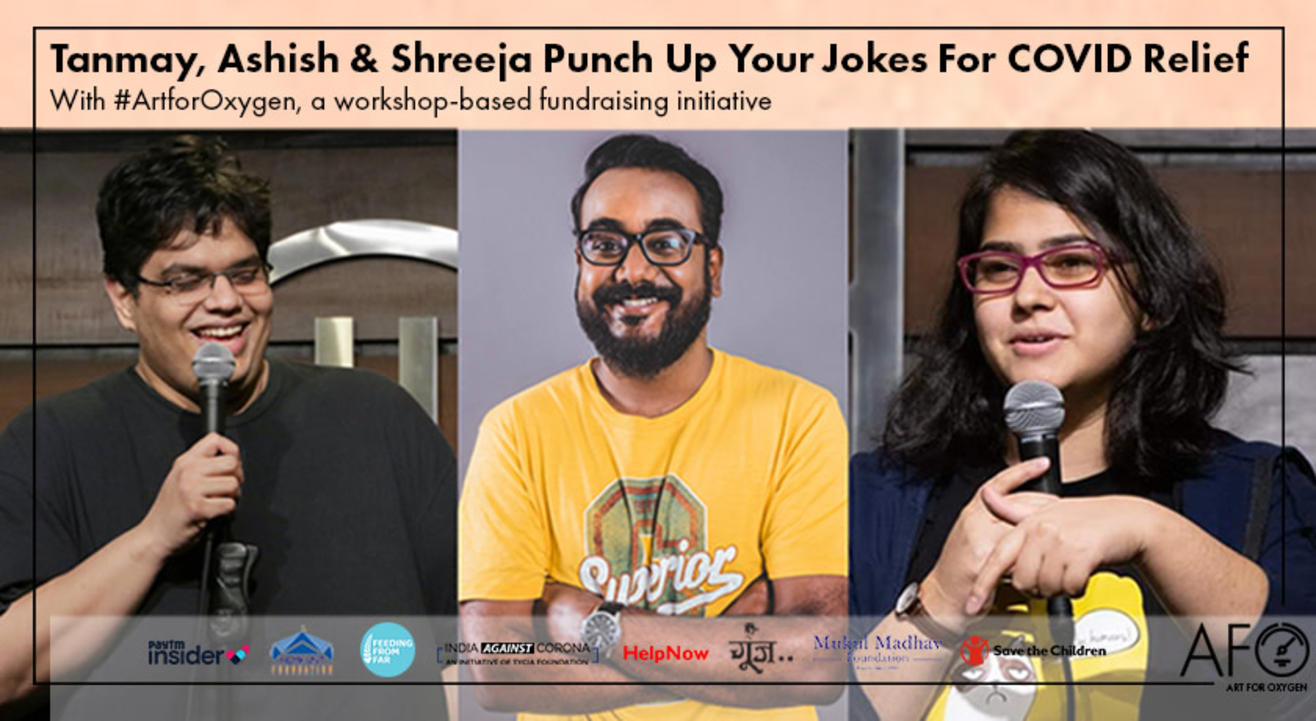 Tanmay, Ashish & Shreeja Punch Up Your Jokes For COVID Relief