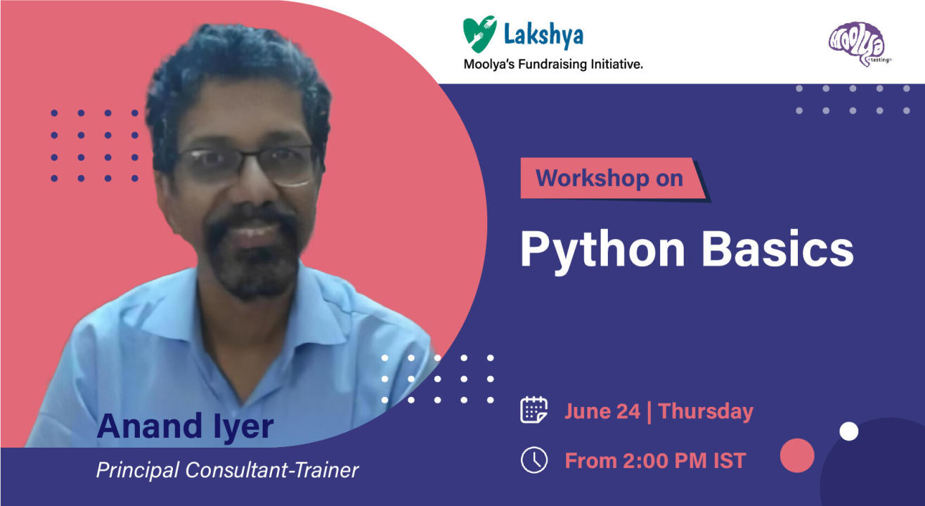 Python with Anand Iyer