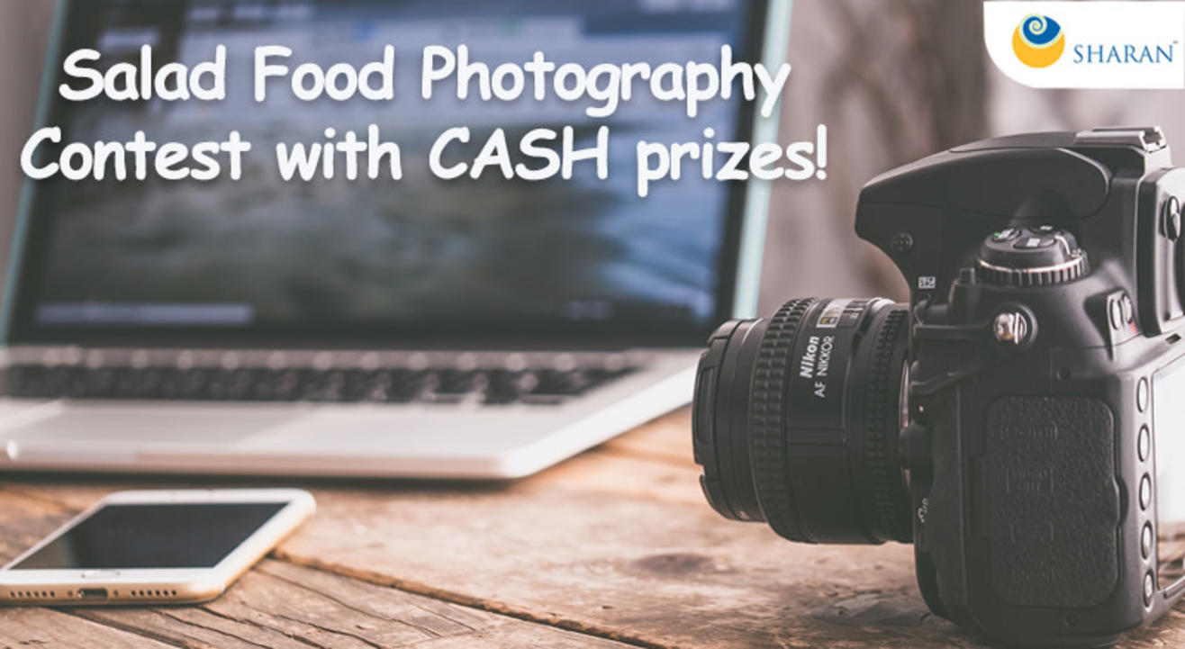 Salad Food Photography Contest with CASH prizes!