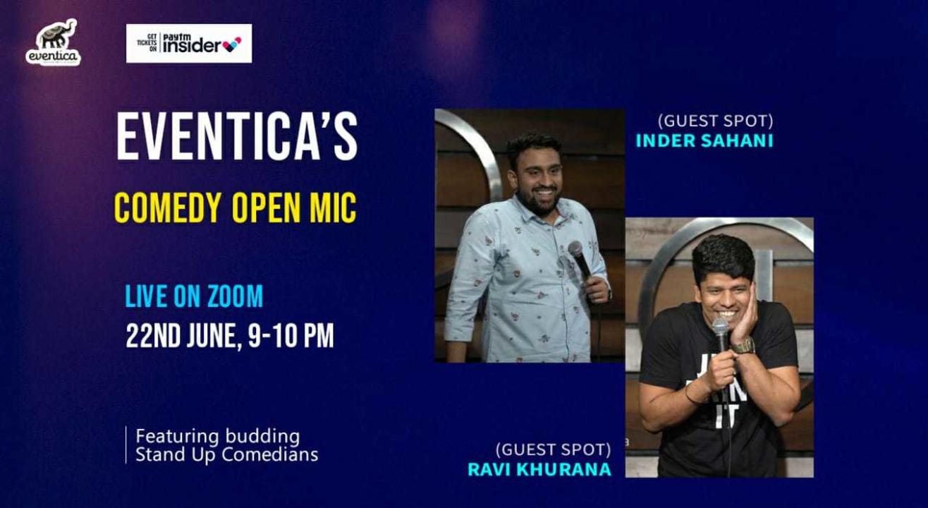 Eventica's Comedy Open Mic