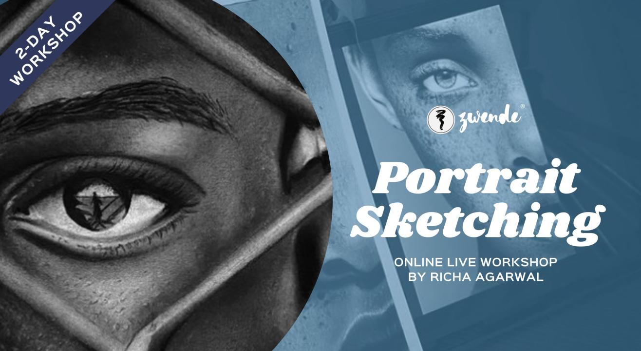 Portrait Sketching [Online Live Workshop]