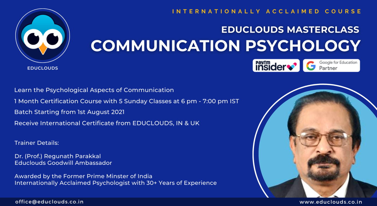 5-Day Masterclass of Communication Psychology 