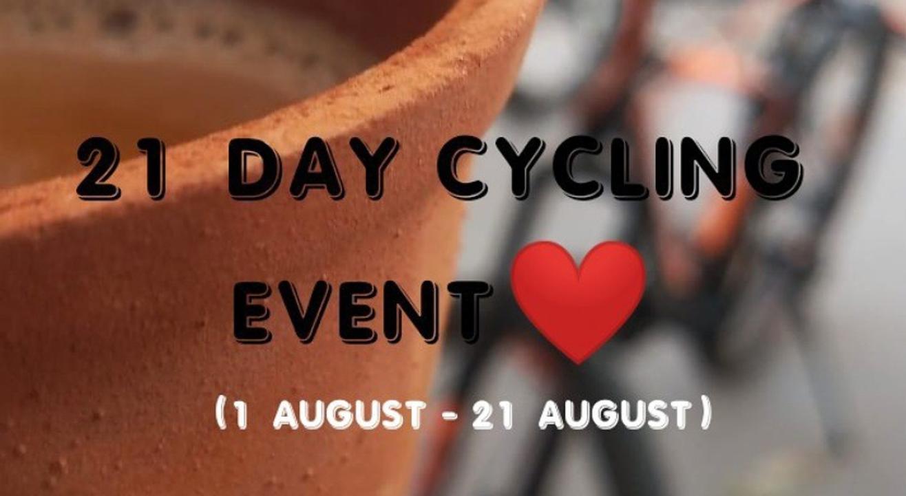 21 DAY CYCLING CHALLENGE