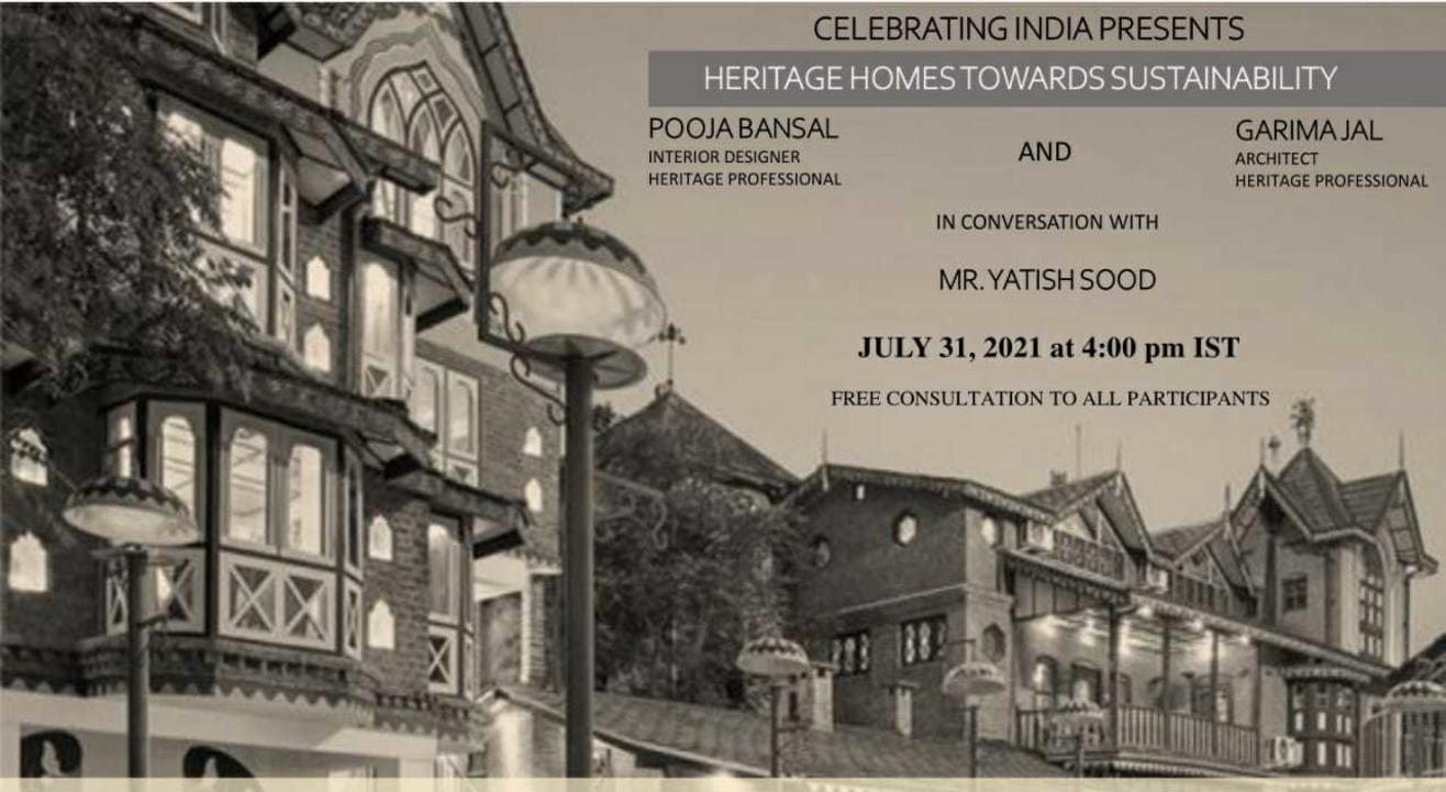 Celebrating India presents: Heritage Homes towards Sustainability: Case Study - The Chateau, Garli