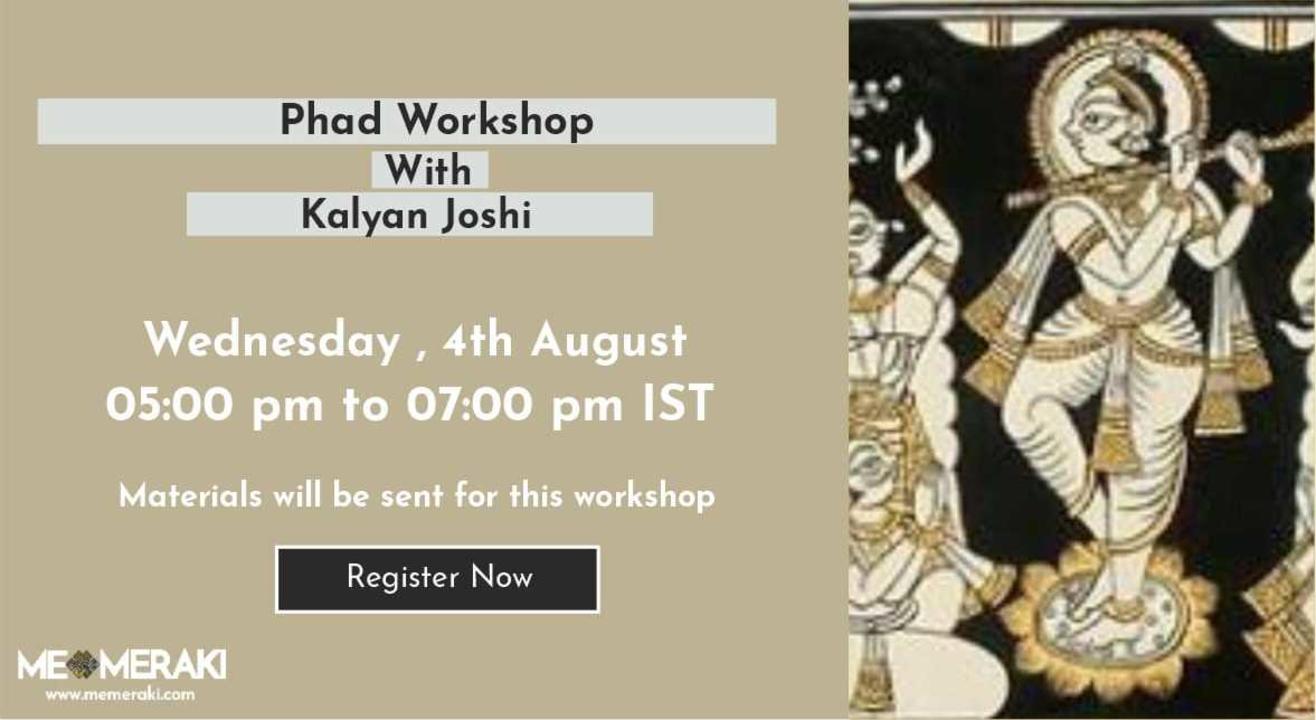 ONLINE PHAD PAINTING WORKSHOP WITH KALYAN JOSHI