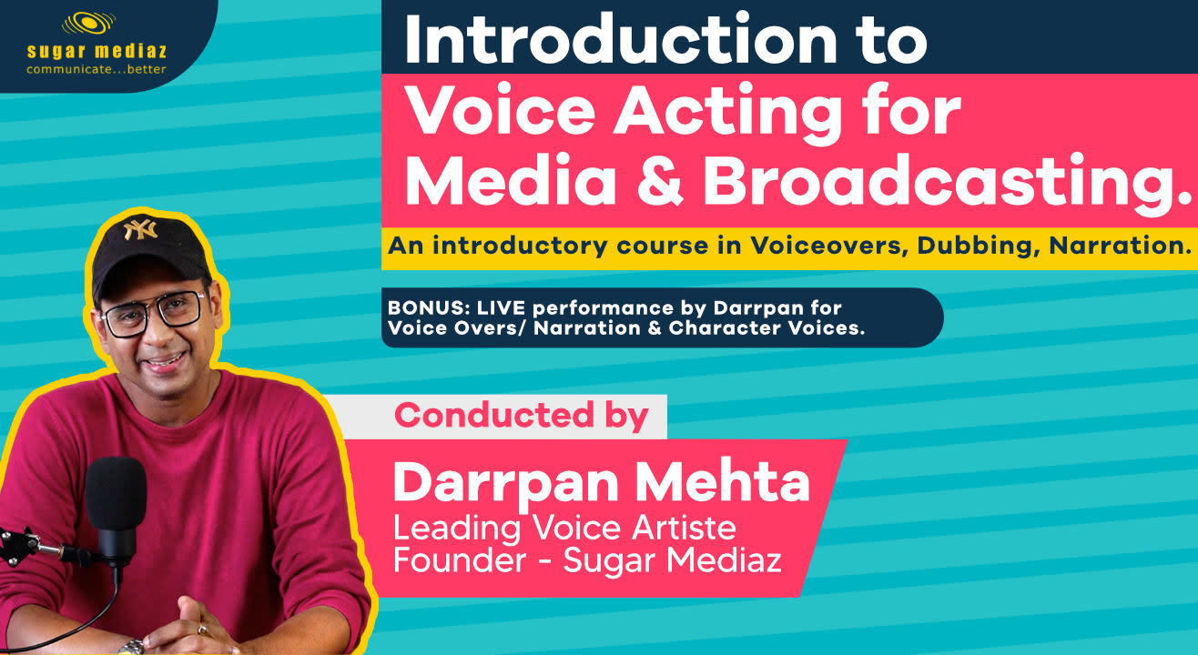 Introduction to Voice Acting for Media & Broadcasting