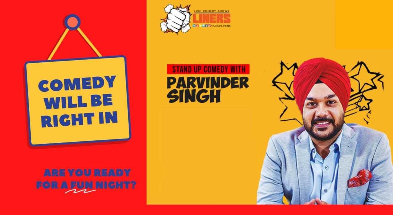 Punchliners Comedy Show ft Parvinder Singh in Kolkata