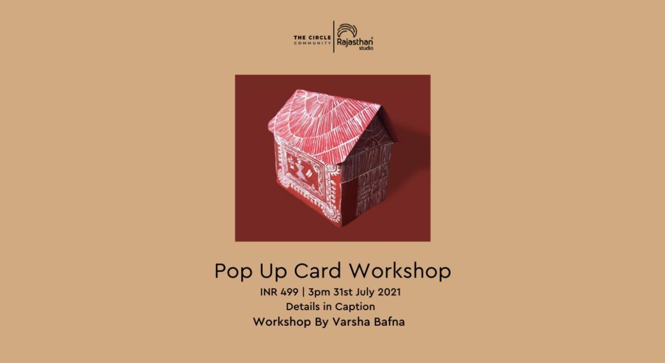 Pop up card workshop by The Circle Community