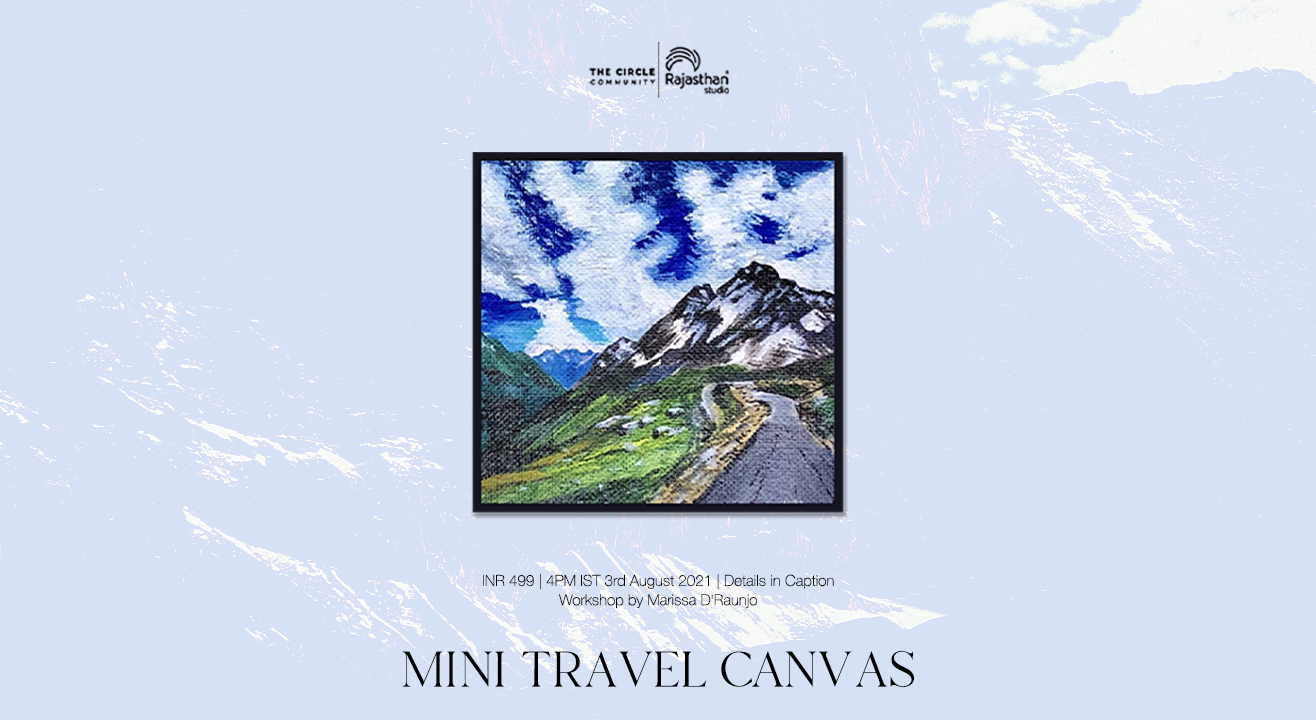 Mini Travel Canvas Workshop by The Circle Community