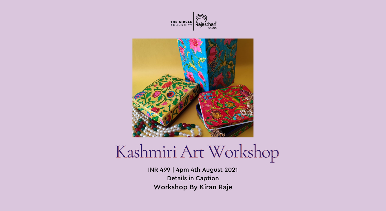 Kashmiri Art Workshop by The Circle Community