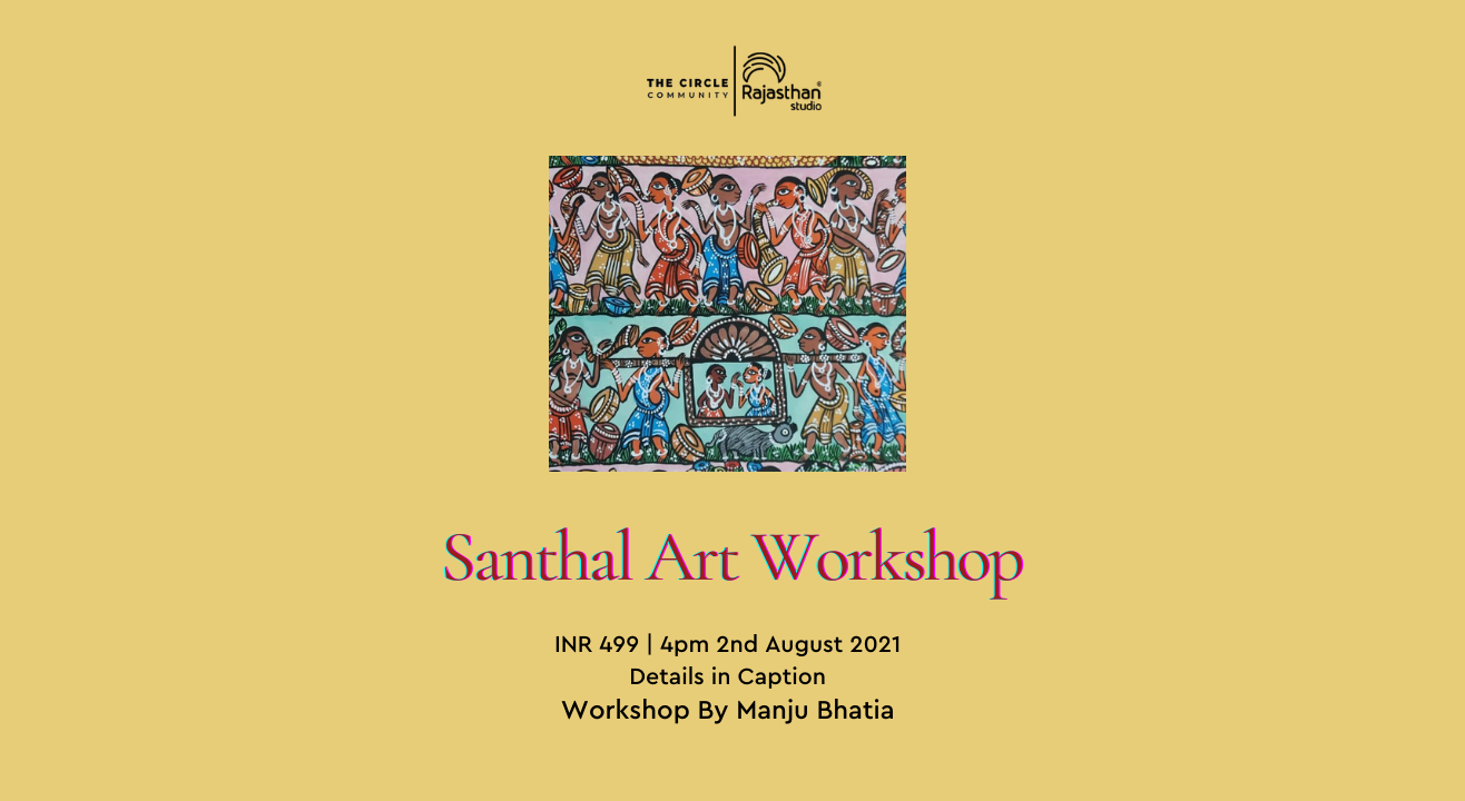 Santhal Art Workshop by The Circle Community