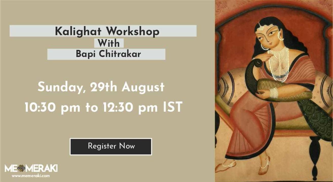 ONLINE KALIGHAT WORKSHOP WITH BAPI CHITRAKAR