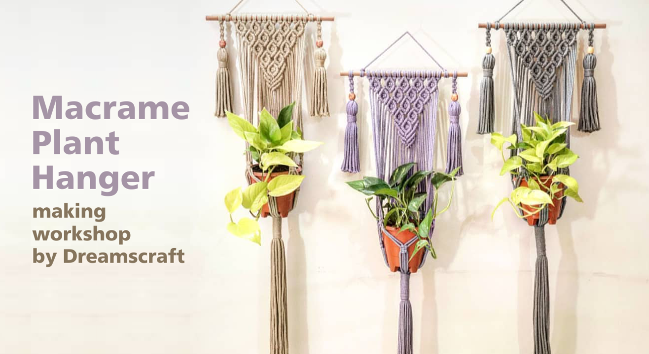 Macrame Plant Hanger Workshop