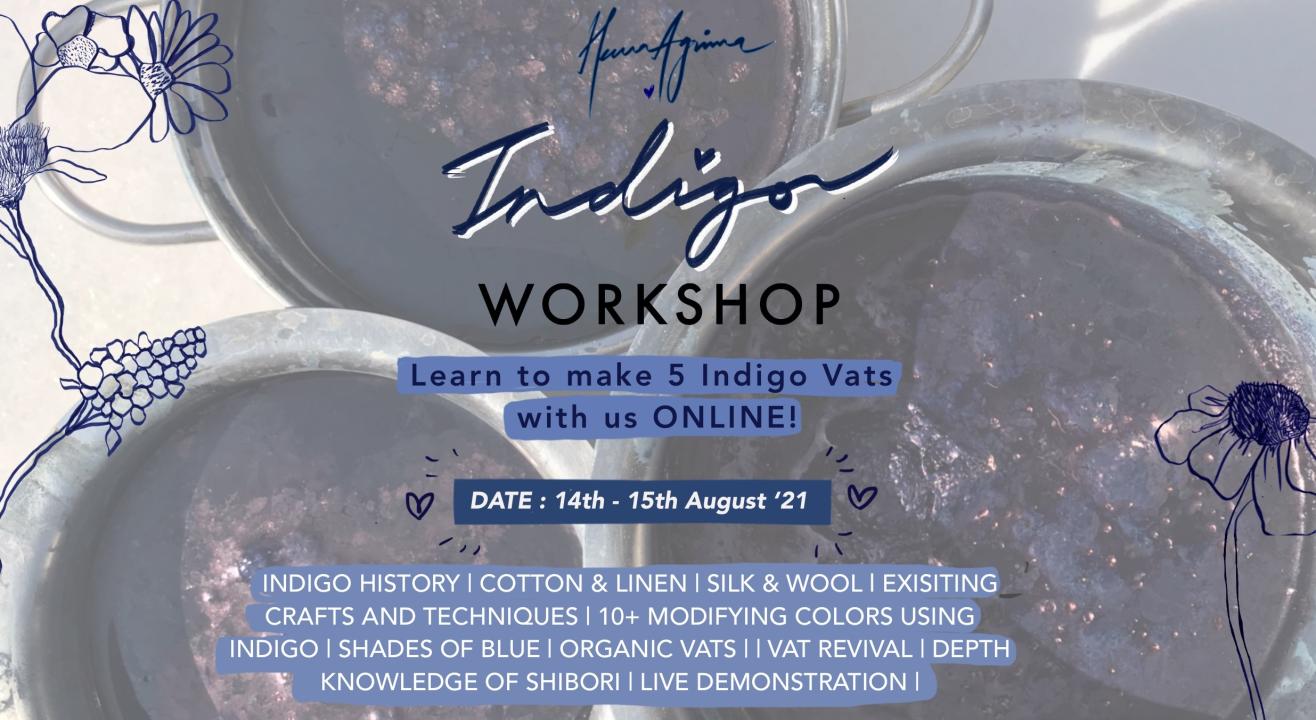 HeenaAgrima's Indigo Dyeing Workshop