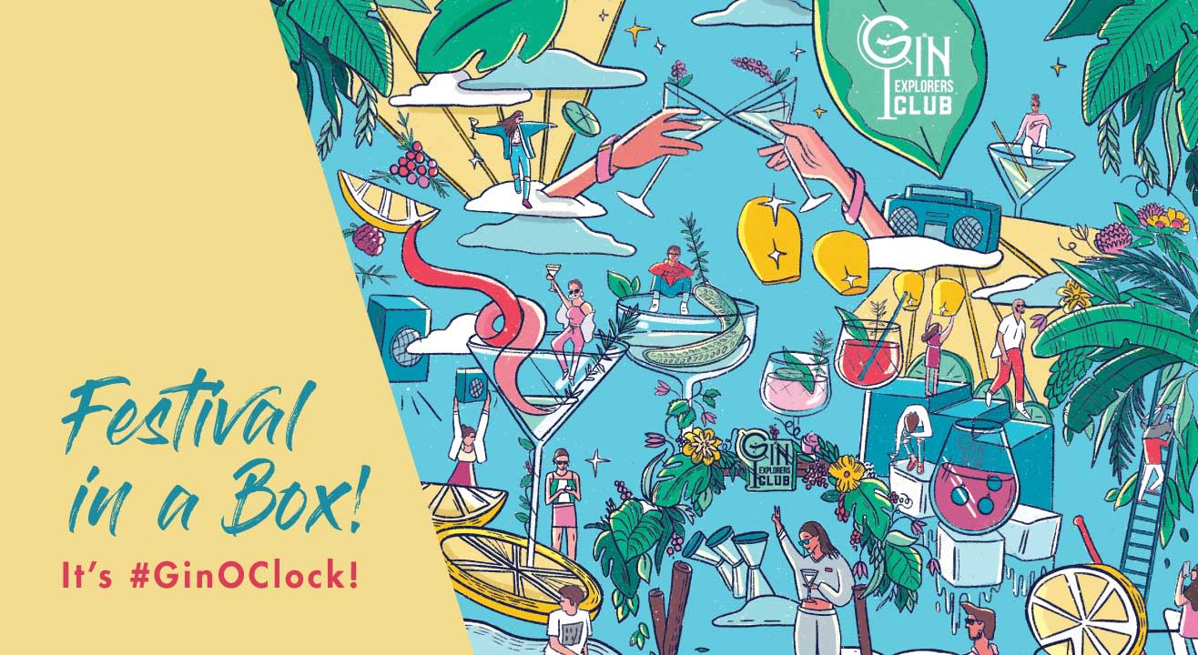 GIN EXPLORERS CLUB : FESTIVAL IN A BOX