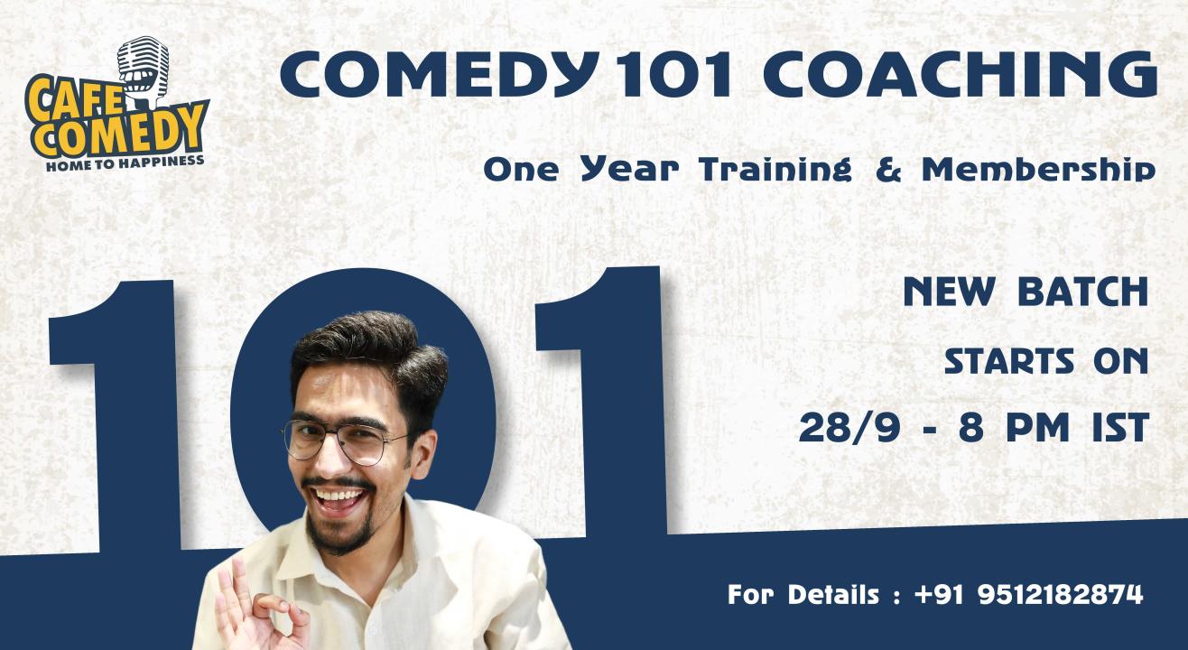 Comedy 101 Coaching : 1 Year Comedy Training & Membership Program