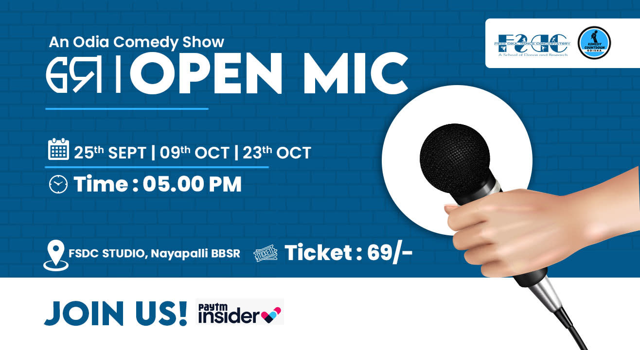 Mo Open Mic : Odia Standup Comedy Show