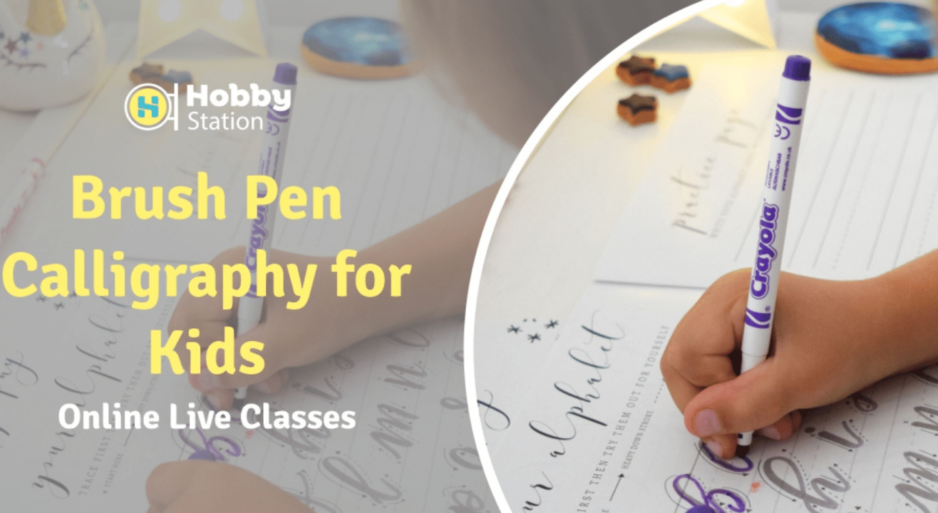 HobbyStation - Brush pen calligraphy for Kids