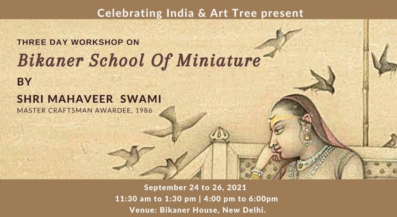 Workshop on Bikaner School of Miniature