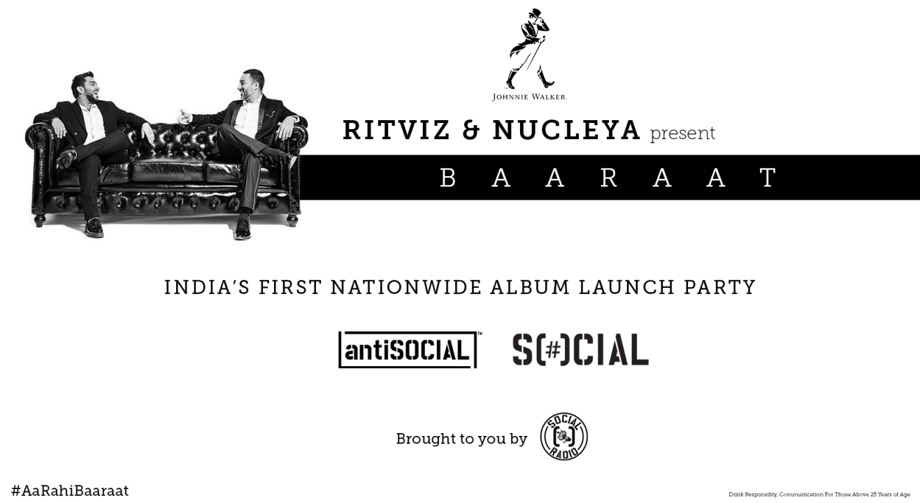 BAARAAT Album Launch Party - LIVE @ antiSOCIAL