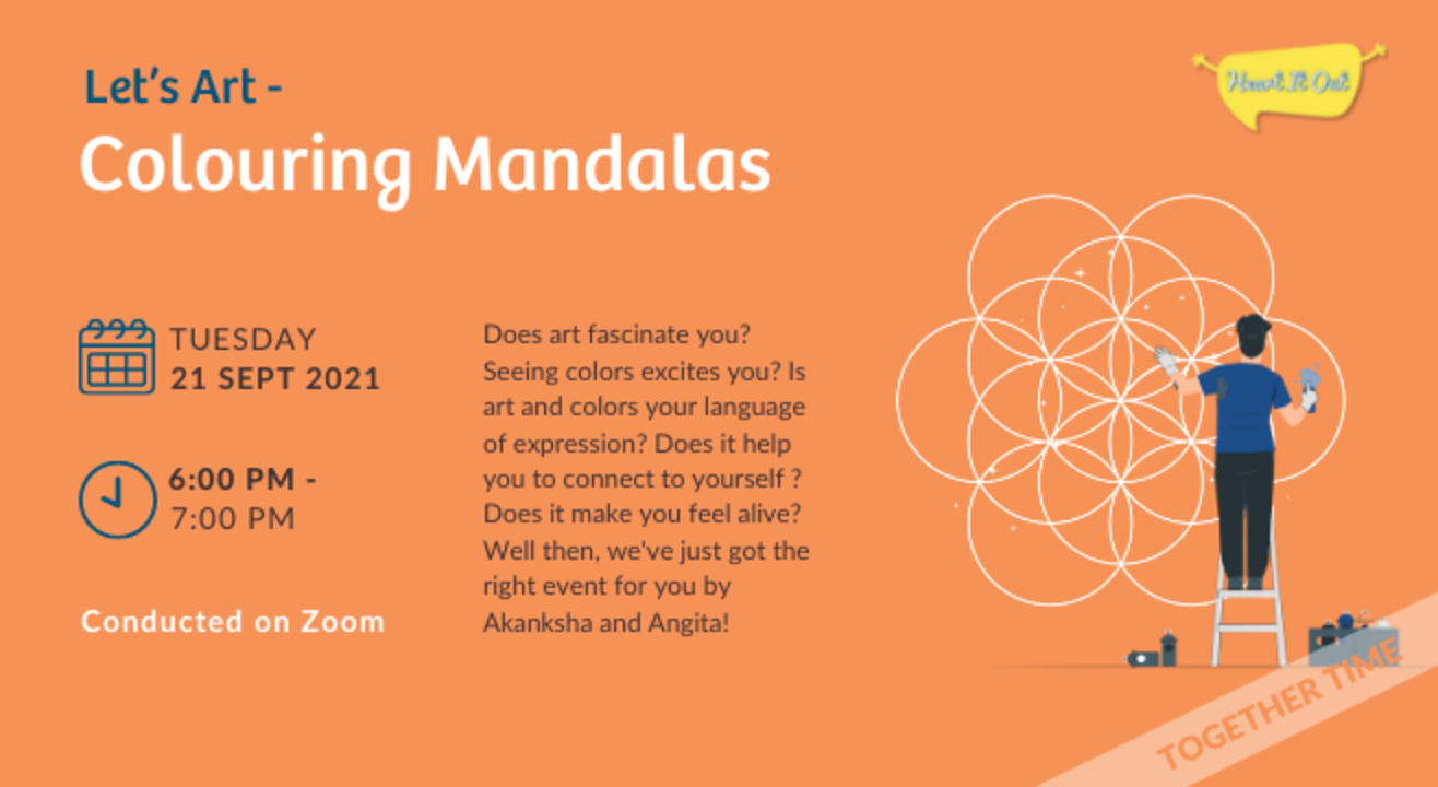 Let's Art: Colouring Mandalas