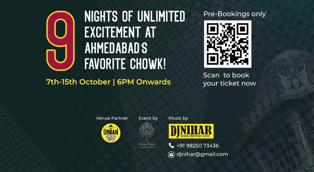 URBAN NAVRATRI WITH DJ NIHAR