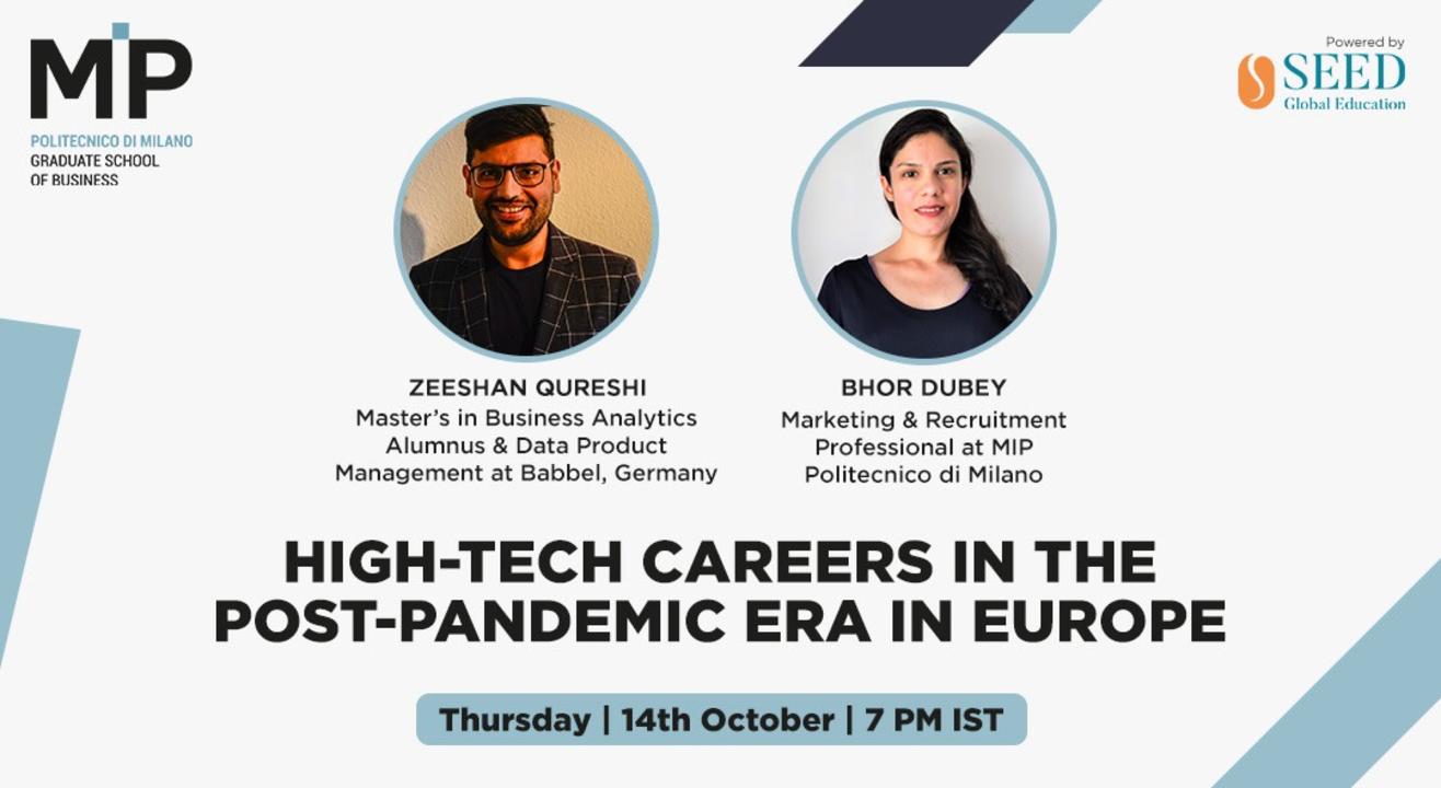 High-tech careers in the post-pandemic era in Europe