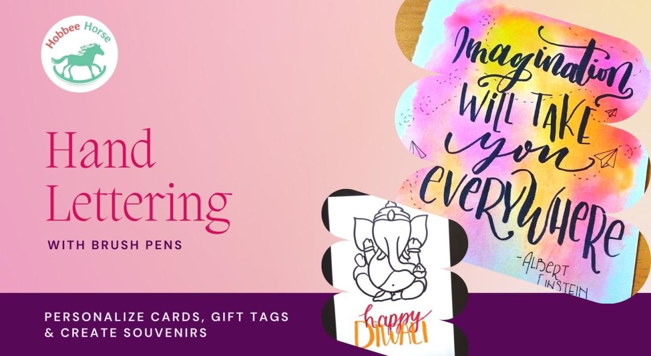 Hand Lettering: Personalize your cards and gifts