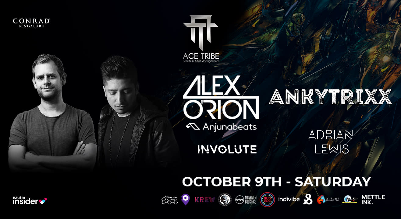 Ace Tribe launch with Alex O'rion (Anjunabeats),Ankytrixx,Involute & Adrian Lewis