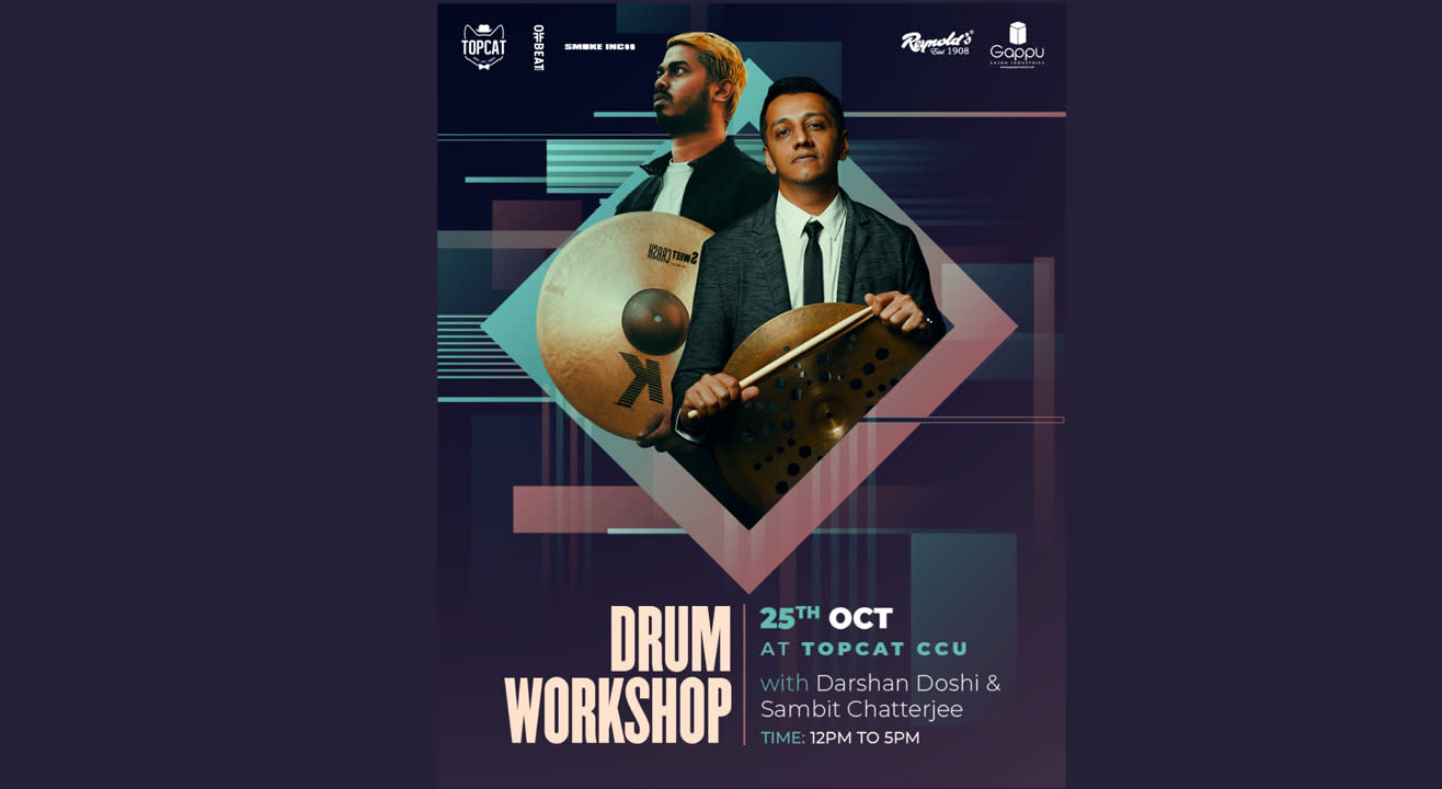 Drum Workshop with Darshan Doshi and Sambit Chatterjee