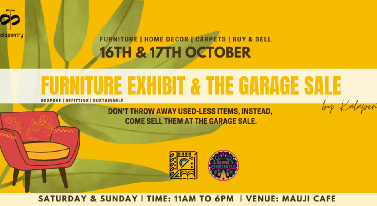 The Garage Sale & Furniture Exhibition by Kalapentry