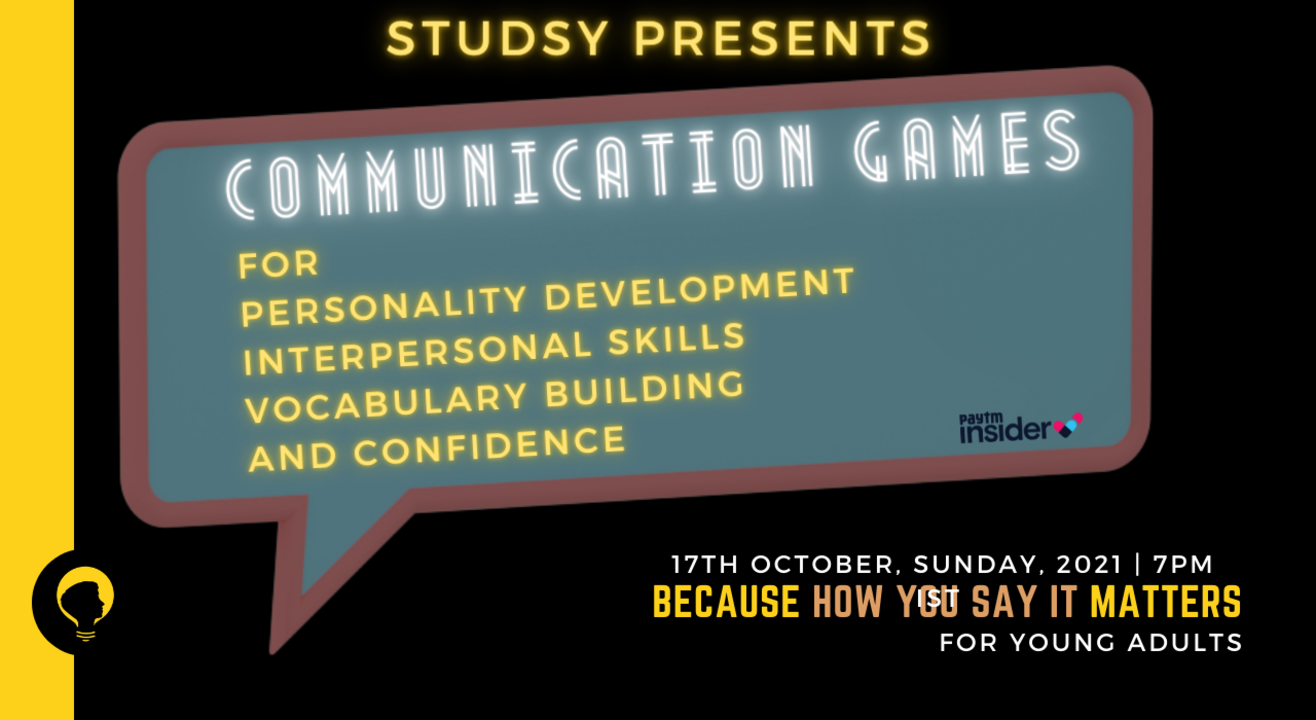 Communication Games for Young Adults by Studsy 