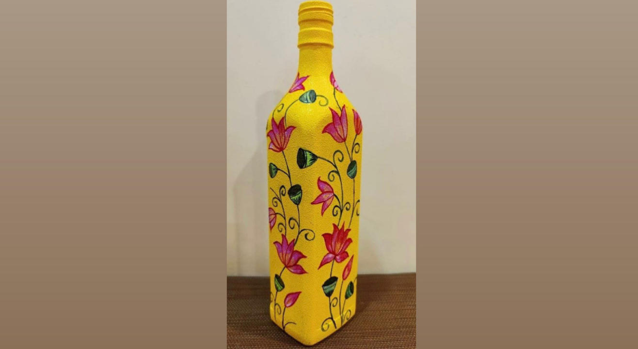 Glass Bottle Painting - Creative Ideas and Techniques