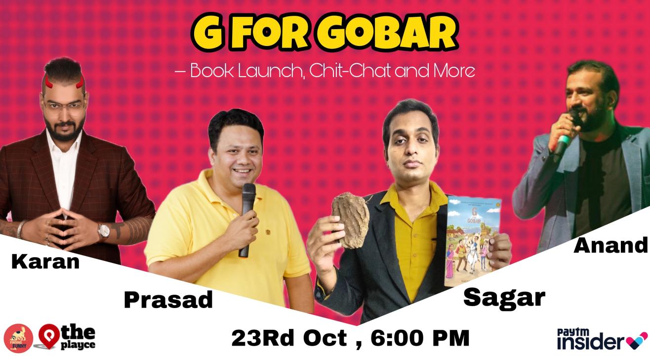 G for Gobar – Book Launch, Chit-Chat and More