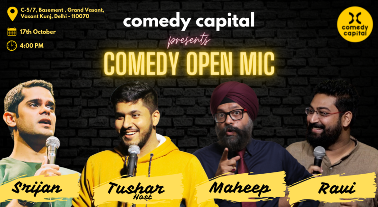 Comedy Capital Delhi (Open Mic)