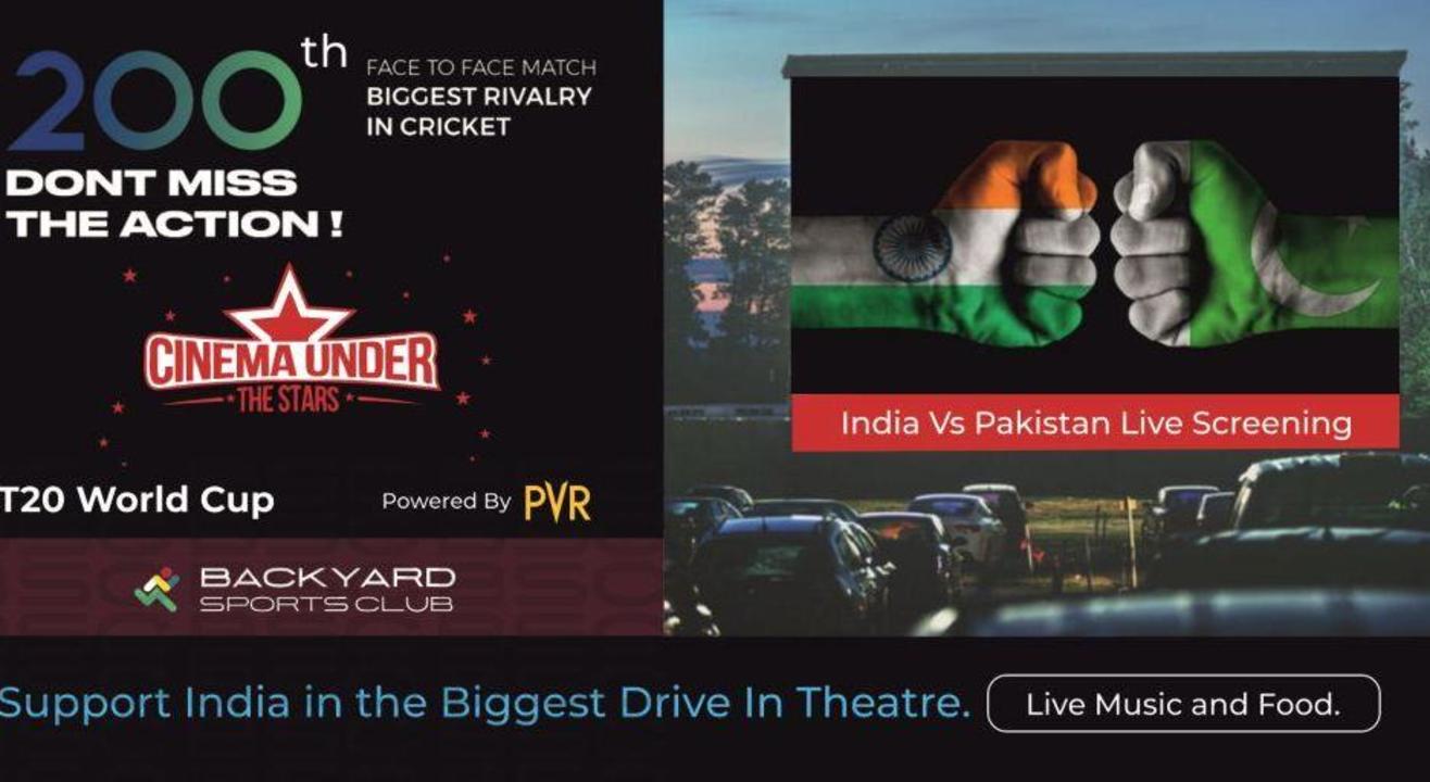 India Vs Pakistan T20 World Cup Live Screenings