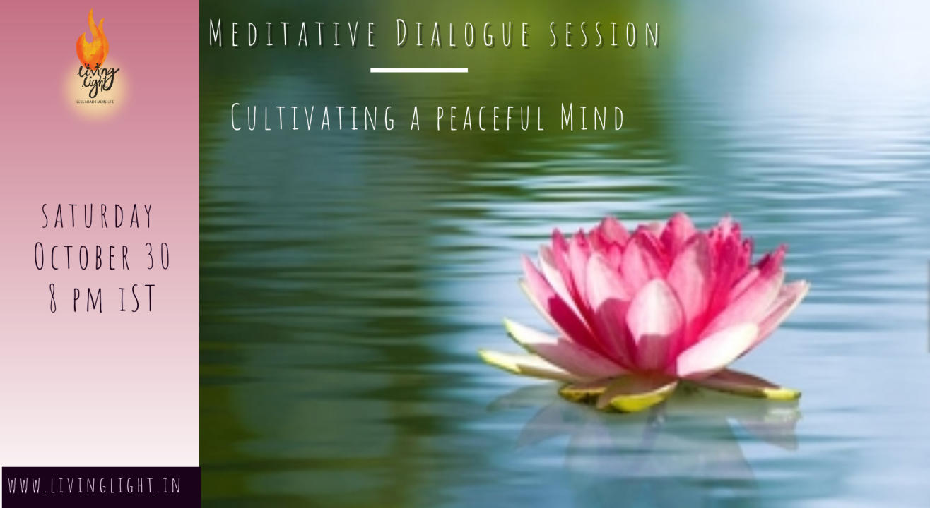 Meditative dialogue session 