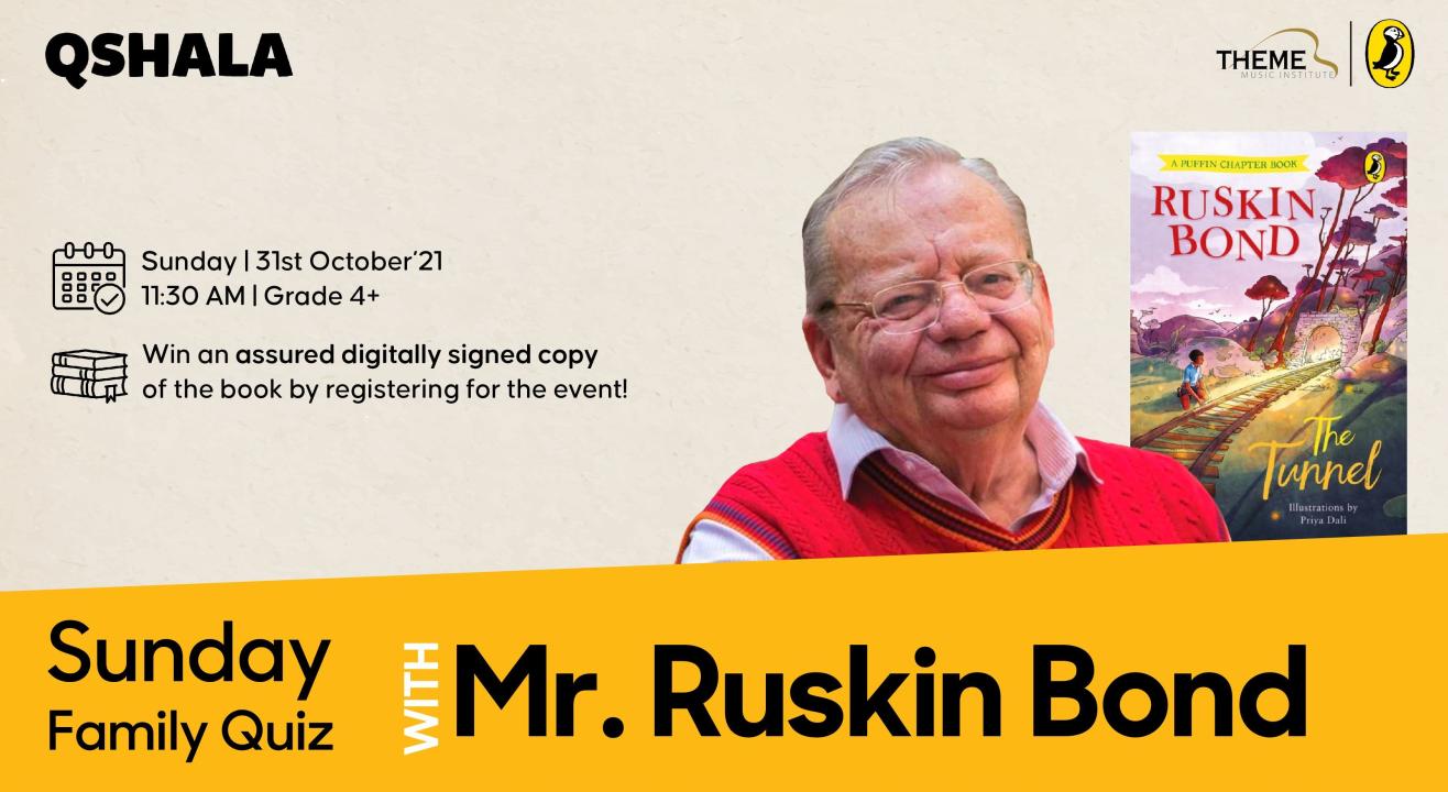 QShala Sunday Family Quiz with Mr. Ruskin Bond