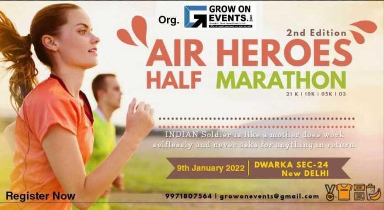 Air Heroes Half Marathon-2022 (2nd Edition)