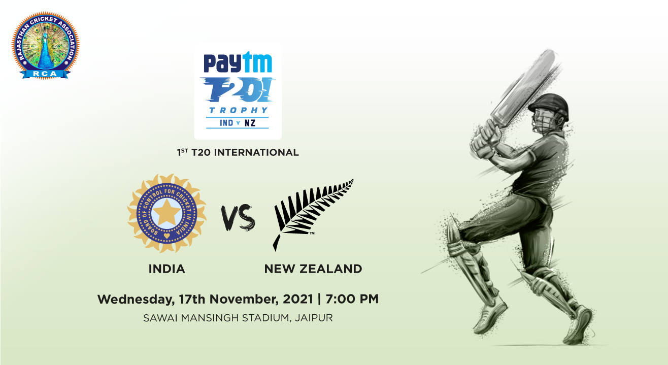 Paytm T20I Trophy, 1st T20I: India vs New Zealand, Jaipur