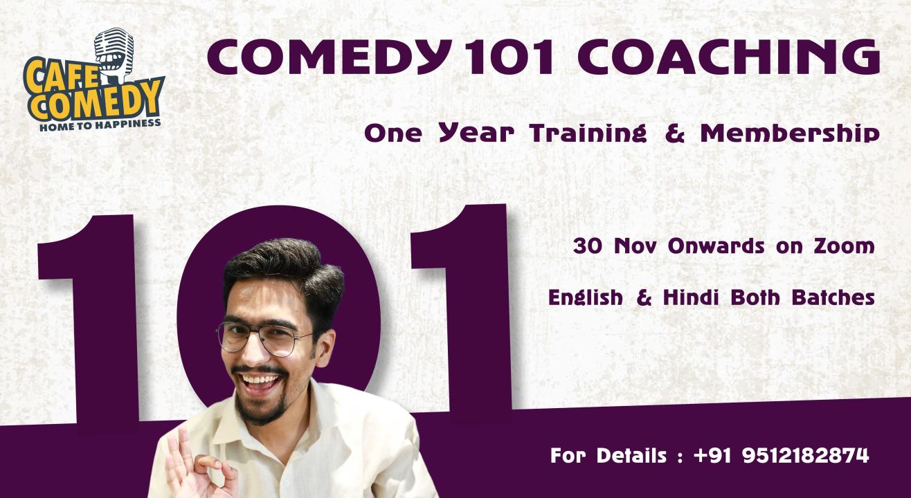 Comedy 101 Coaching : 1 Year Comedy Training & Membership Program