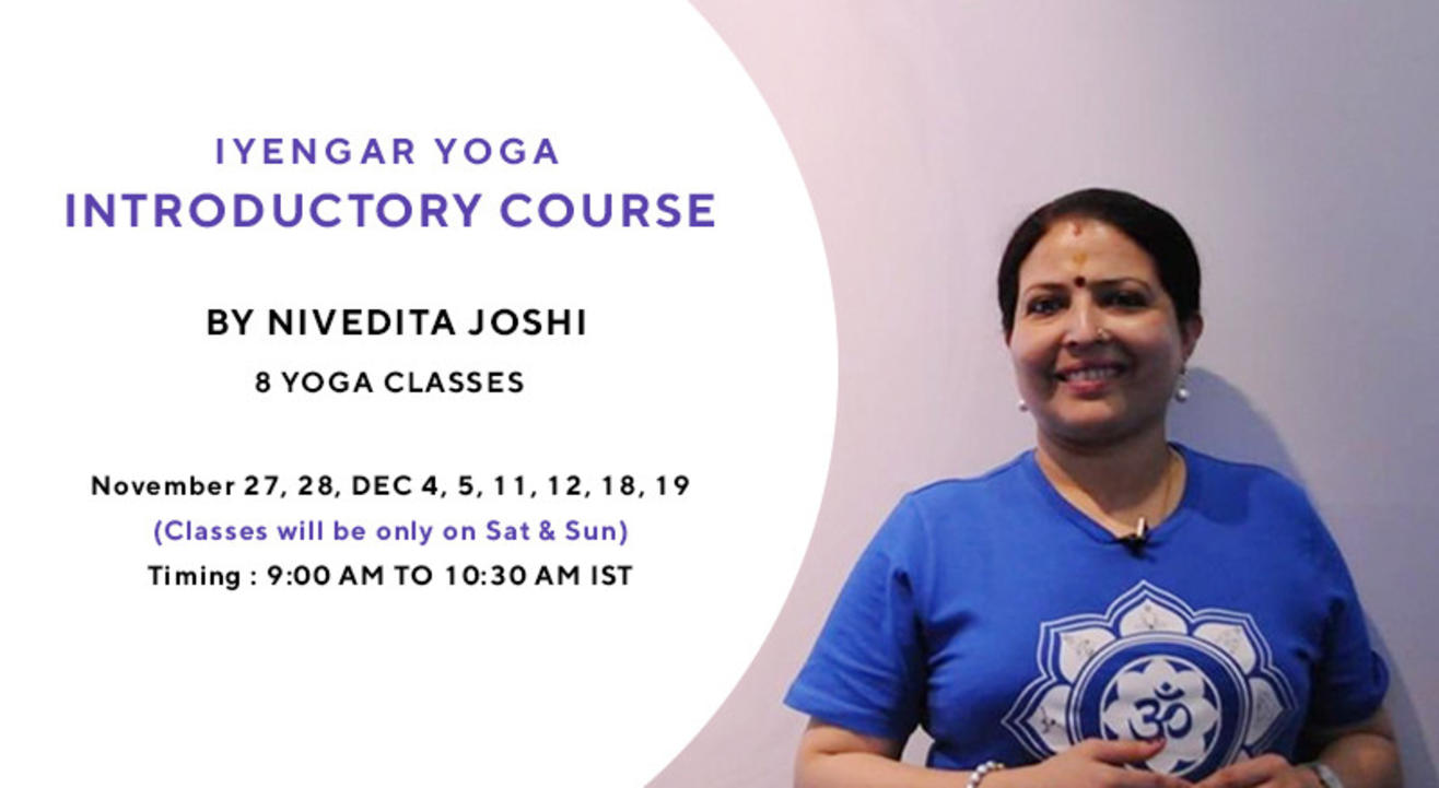 Iyengar Introductory Yoga Course - 8 classes