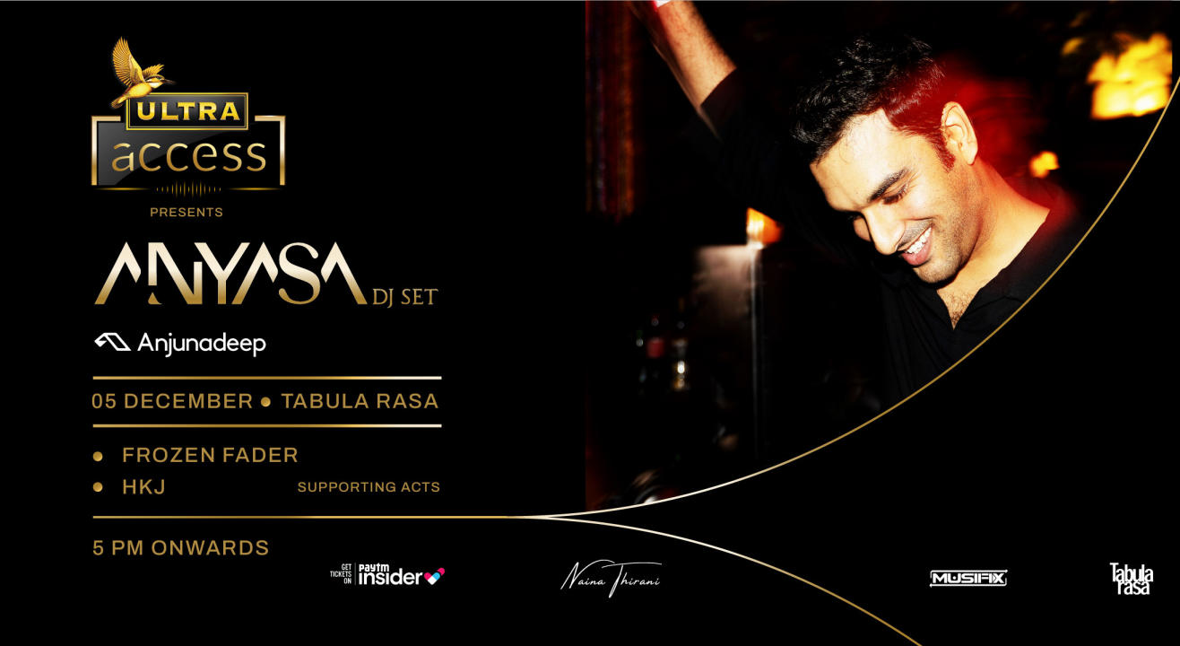 Anyasa DJ Set (Anjunadeep) // Hyderabad