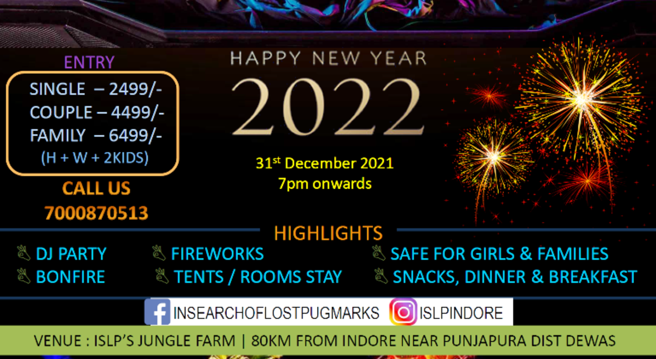 New Year 2022 Party Event in Indore