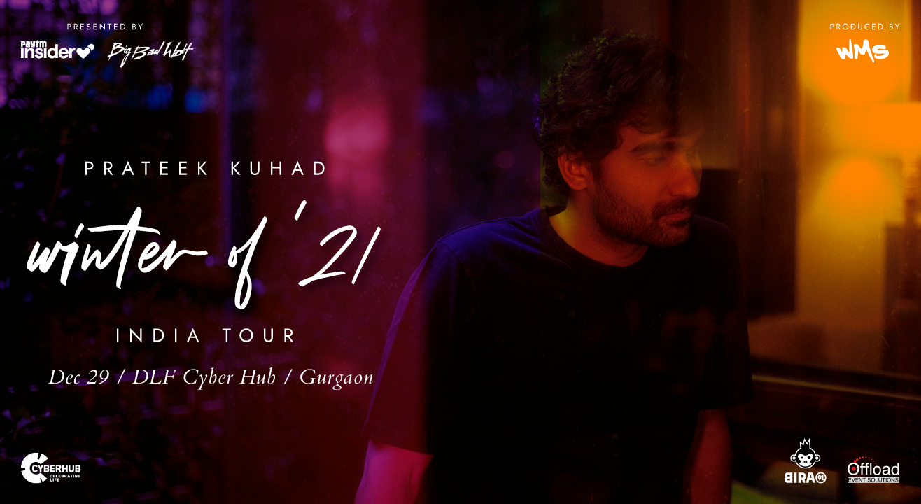 Prateek Kuhad Winter of '21 India Tour | Delhi