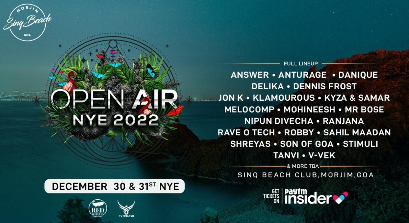 Open Air Goa - Winter Edition | NYE 2022