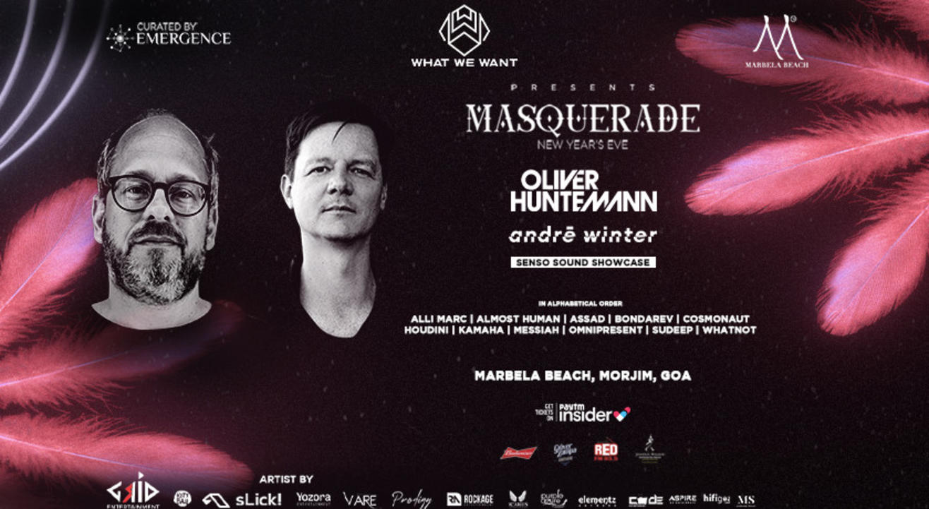 Marbela Presents What We Want: Masquerade New Year's Eve 2022 | NYE 2022