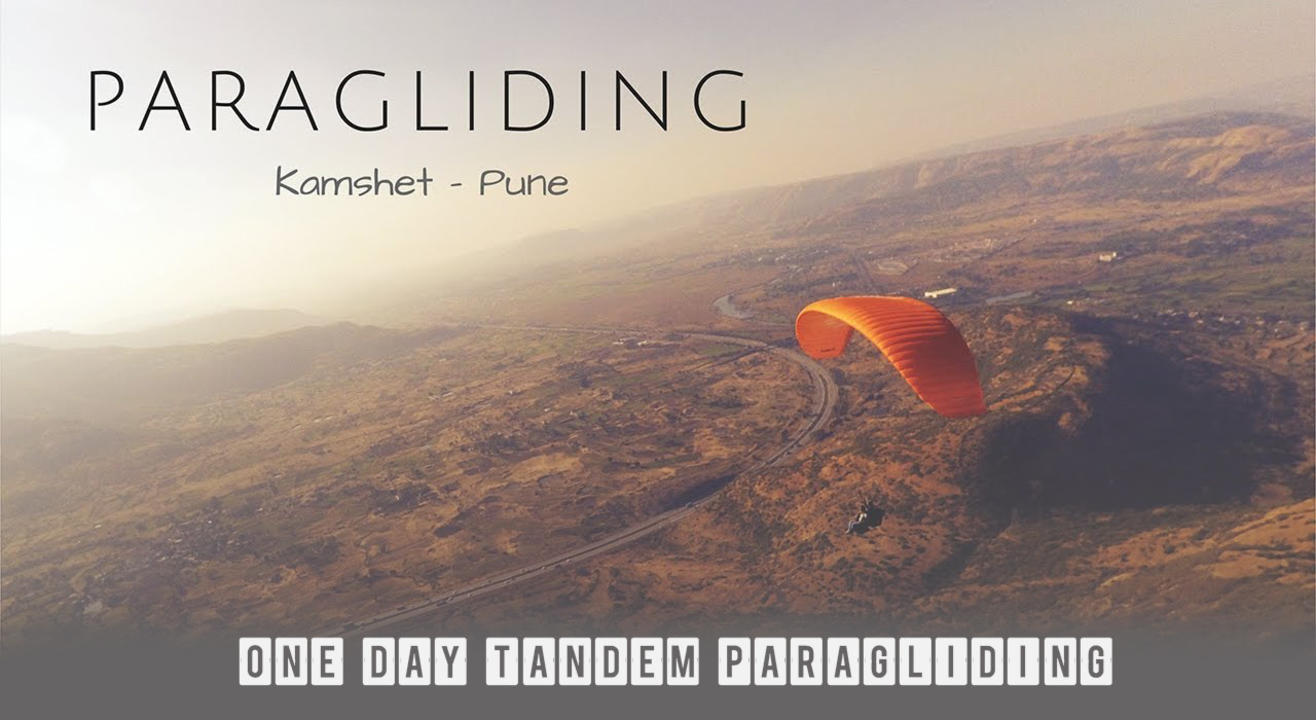 kamshet paraglidin adventure