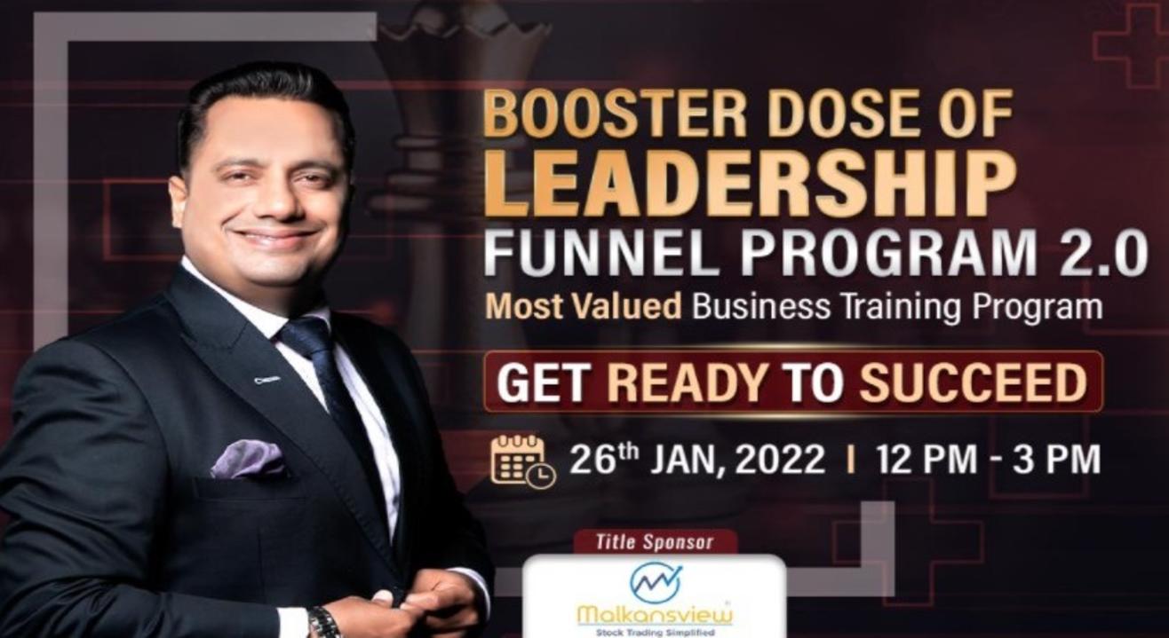 Booster Dose of Leadership Funnel Program by Dr. Vivek Bindra